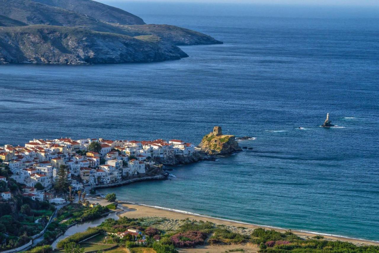 Castel Abaso Boutique Apartments By Explore Andros Andros Town Exterior foto