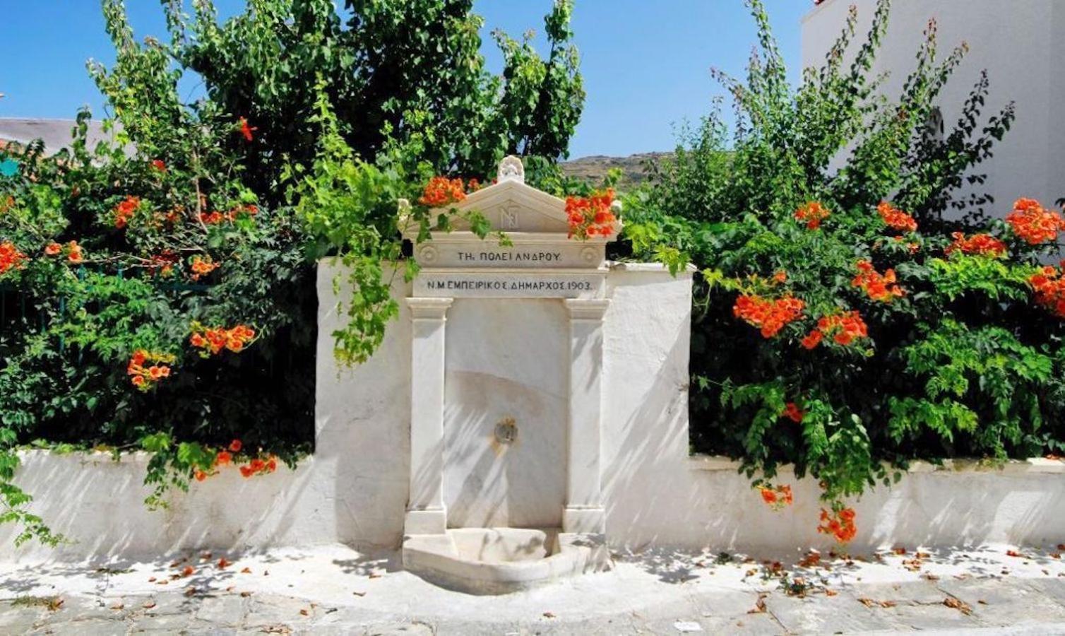 Castel Abaso Boutique Apartments By Explore Andros Andros Town Exterior foto