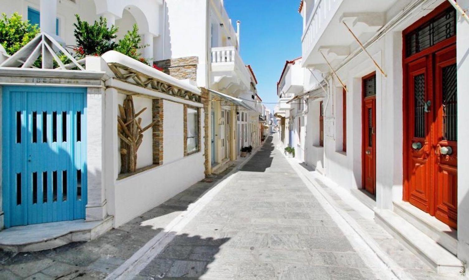 Castel Abaso Boutique Apartments By Explore Andros Andros Town Exterior foto