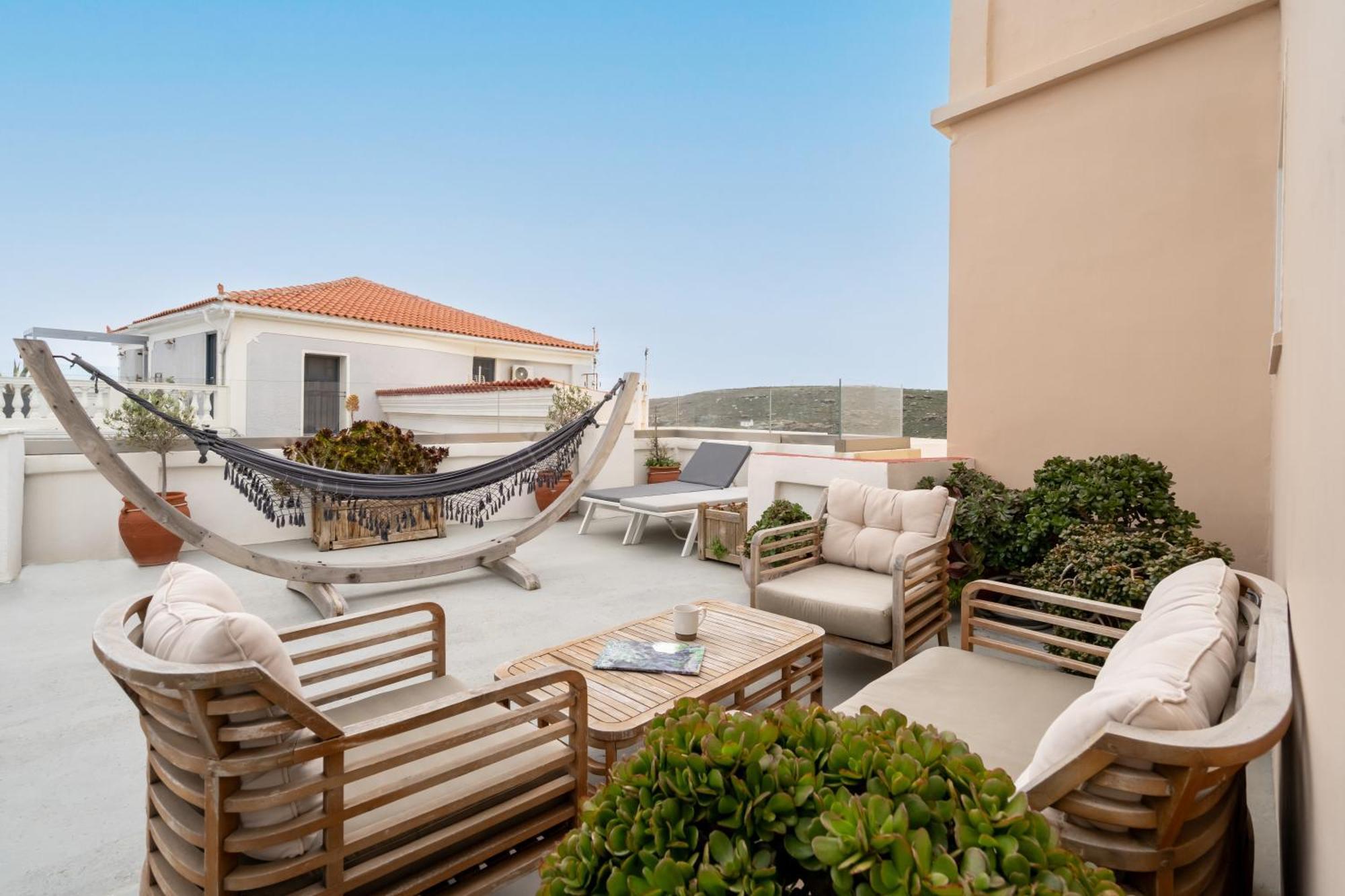 Castel Abaso Boutique Apartments By Explore Andros Andros Town Exterior foto